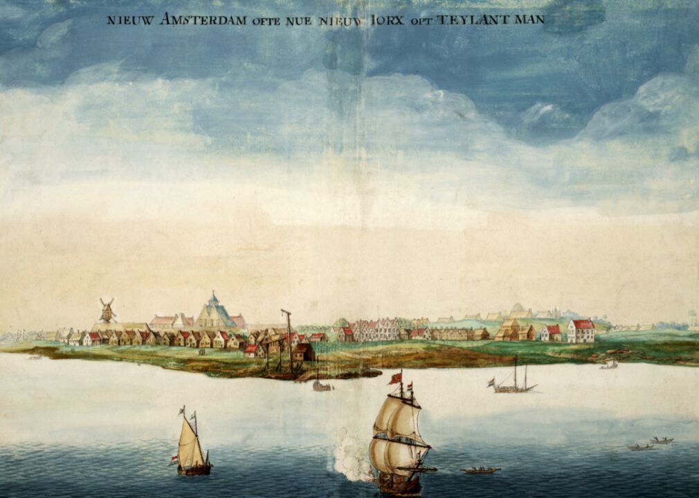 1654: Three Jewish refugees from Brazil establish a community in New Amsterdam